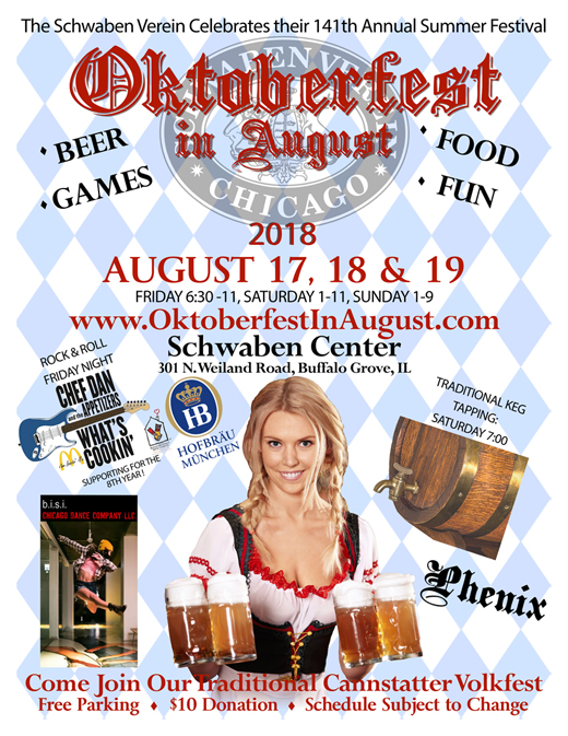 Oktoberfest in August.